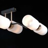 Миниатюра фото потолочный светильник illumico il0809-6asq-25 bk ab naples | 220svet.ru