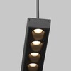 Миниатюра фото трековый светодиодный подвесной светильник maytoni points elasity tr169-1-26w3k-m-b | 220svet.ru