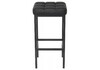 Миниатюра фото барный стул лофт кожзам d6 / черный матовый | 220svet.ru