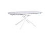 Миниатюра фото стол обеденный раскладной garda decor 83mc-1957dt bel | 220svet.ru