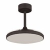 Миниатюра фото люстра-вентилятор mantra slim fan mini 9056 | 220svet.ru