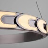 Миниатюра фото подвесной светодиодный светильник eurosvet chain 90164/1 сатин-никель | 220svet.ru