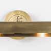 Миниатюра фото подсветка для картин xd030-2 brass | 220svet.ru