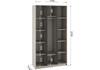 Миниатюра фото шкаф трехстворчатый woodville кассий 120 кашемир 679654 | 220svet.ru