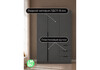 Миниатюра фото шкаф двухстворчатый woodville веста сейф графит серый 714377 | 220svet.ru
