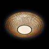 Миниатюра фото потолочный светодиодный светильник ambrella light orbital crystal f101 cf 48w d400 | 220svet.ru