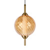 Миниатюра фото подвесной светильник loft it helix 10421/b amber | 220svet.ru