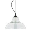 Миниатюра фото подвесной светильник ideal lux bistro sp1 plate trasparente | 220svet.ru
