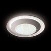 Миниатюра фото потолочный светодиодный светильник ambrella light orbital crystal sand fs1261 wh/sd 72w d790 | 220svet.ru
