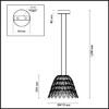 Миниатюра фото подвесной светодиодный светильник odeon light piumi 4175/57l | 220svet.ru