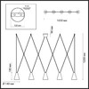 Миниатюра фото подвесная люстра lumion brooks 5226/5 | 220svet.ru