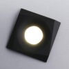 Миниатюра фото встраиваемый светильник elektrostandard 119 mr16 черный 4690389168918 | 220svet.ru