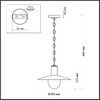 Миниатюра фото уличный подвесной светильник odeon light furcadia 4833/1 | 220svet.ru