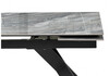 Миниатюра фото керамический стол раскладной woodville хилбри оробико / черный 588050 | 220svet.ru