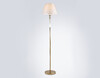 Миниатюра фото торшер с хрусталем ambrella light heigh light wh lh71028 | 220svet.ru