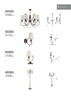 Миниатюра фото торшер freya gretchen fr305-22-r | 220svet.ru