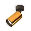 Миниатюра фото комплект накладного светильника ambrella light techno spot xm6327020 pyg/sbk золото желтое полированное/черный песок (a2210, c6327, n6111) | 220svet.ru