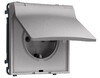 Миниатюра фото розетка с/з с шторками и защитной крышкой ambrella volt quant pro sigma ms508010 | 220svet.ru