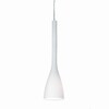 Миниатюра фото подвесной светильник ideal lux flut sp1 small bianco | 220svet.ru