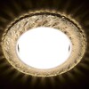 Миниатюра фото встраиваемый светодиодный светильник ambrella light gx53 led g303 cl/ww | 220svet.ru
