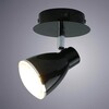 Миниатюра фото светодиодный спот arte lamp gioved a6008ap-1bk | 220svet.ru