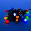 Миниатюра фото светодиодная гирлянда (11093) uniel разноцветные шарики 220v разноцветный uld-s0280-020/dga multi ip20 colorballs | 220svet.ru