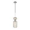 Миниатюра фото подвесной светильник escada gloss 1141/1s chrome/beige | 220svet.ru