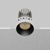 Миниатюра фото встраиваемый светильник светодиодный maytoni dip dl121-15w-3k-trs-b | 220svet.ru