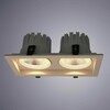 Миниатюра фото встраиваемый светодиодный светильник arte lamp privato a7018pl-2wh | 220svet.ru