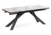 Миниатюра фото керамический стол раскладной woodville хеме черный 588053 | 220svet.ru