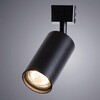 Миниатюра фото трековый однофазный светильник arte lamp ridge a1518pl-1bk | 220svet.ru