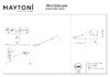 Миниатюра фото настенный светодиодный светильник maytoni fad mod070wl-l6b3k | 220svet.ru