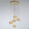 Миниатюра фото подвесной светильник md22030002-5a gold/champagne delight collection | 220svet.ru