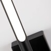 Миниатюра фото настенный светильник arte lamp lines a2029ap-1bk | 220svet.ru