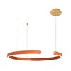 Миниатюра фото подвесной светодиодный светильник loft it ring 10025/600 orange | 220svet.ru