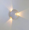 Миниатюра фото уличный настенный светодиодный светильник designled lwa0121c-wh-ww 002801 | 220svet.ru