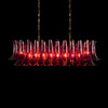 Миниатюра фото подвесная люстра loft it lilou 10600/1200r burgundy | 220svet.ru