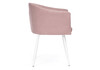 Миниатюра фото стул woodville валета пыльно-розовый /  белый 504206 | 220svet.ru