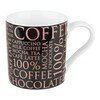 Миниатюра фото кружка &quot;100 % кофе&quot; черная koenitz | 220svet.ru