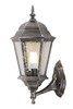 Миниатюра фото уличный настенный светильник arte lamp genova a1201al-1bs | 220svet.ru