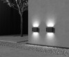 Миниатюра фото уличный настенный светодиодный светильник maytoni pull o412wl-l5gf3k | 220svet.ru