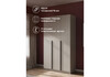 Миниатюра фото шкаф трехстворчатый woodville кротос 120 3-кашемир 679683 | 220svet.ru