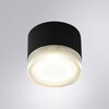 Миниатюра фото уличный потолочный светильник arte lamp piautos a1926pf-1bk | 220svet.ru