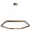 Миниатюра фото подвесной светодиодный светильник loft it titanium 10243xl gold | 220svet.ru