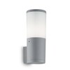 Миниатюра фото уличный настенный светильник ideal lux amelia ap1 grigio | 220svet.ru