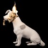 Миниатюра фото настольная лампа loft it dog 10312 grey | 220svet.ru