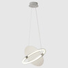 Миниатюра фото подвесной светильник crystal lux nebula sp22w led chrome | 220svet.ru