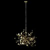 Миниатюра фото подвесной светильник crystal lux garden sp3 d400 gold | 220svet.ru