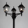 Миниатюра фото садово-парковый светильник arte lamp bremen a1017pa-3bk | 220svet.ru