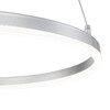 Миниатюра фото подвесной светодиодный светильник escada void 10254/1led silver app | 220svet.ru
